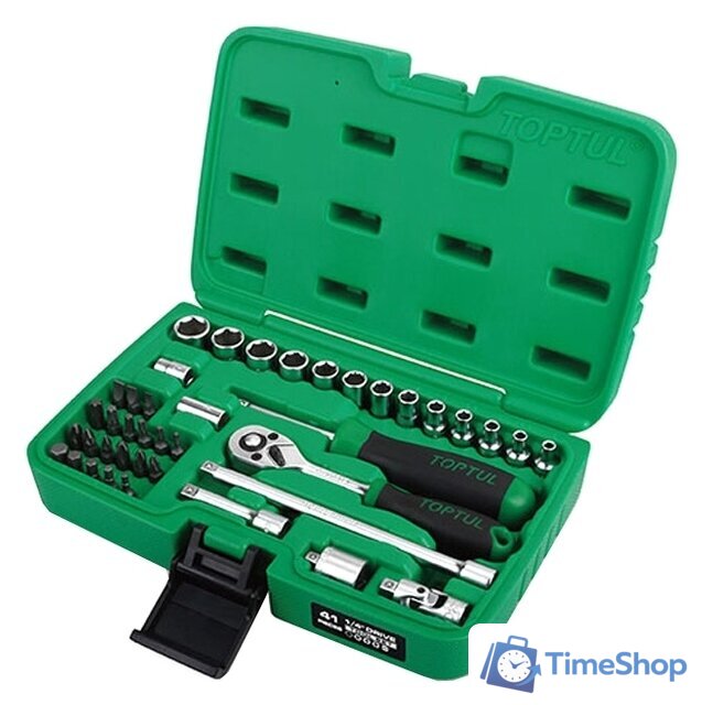 Универсальный набор инструментов Toptul GCAI4102 (41 предмет) - Изображение №1 — Интернет-магазин Time-Shop