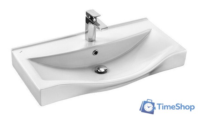  СанитаМебель Тумба под умывальник Эмили-601.800 (белый) - Изображение №3 — Интернет-магазин Time-Shop