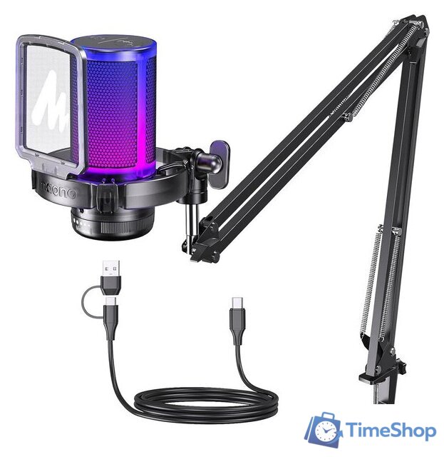 Проводной микрофон Maono DGM20S (черный) - Изображение №1 — Интернет-магазин Time-Shop