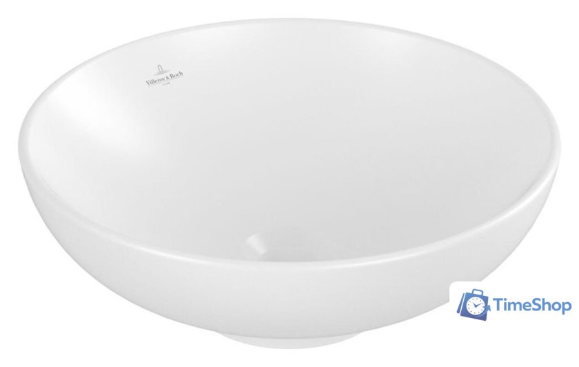 Умывальник Villeroy & Boch Loop&Friends Stone White 4A4600RW - Изображение №8 — Интернет-магазин Time-Shop