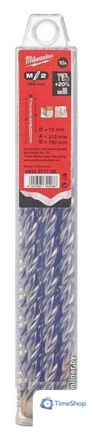 Набор оснастки для электроинструмента Milwaukee 4932371709 (10 предметов) - Изображение №2 — Интернет-магазин Time-Shop