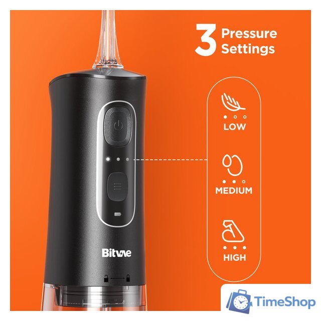 Ирригатор  Bitvae C2 (черный) - Изображение №3 — Интернет-магазин Time-Shop