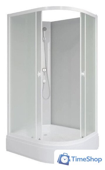 Душевая кабина Niagara Promo P90/80/26L/MT/BK 90x80x195 - Изображение №1 — Интернет-магазин Time-Shop