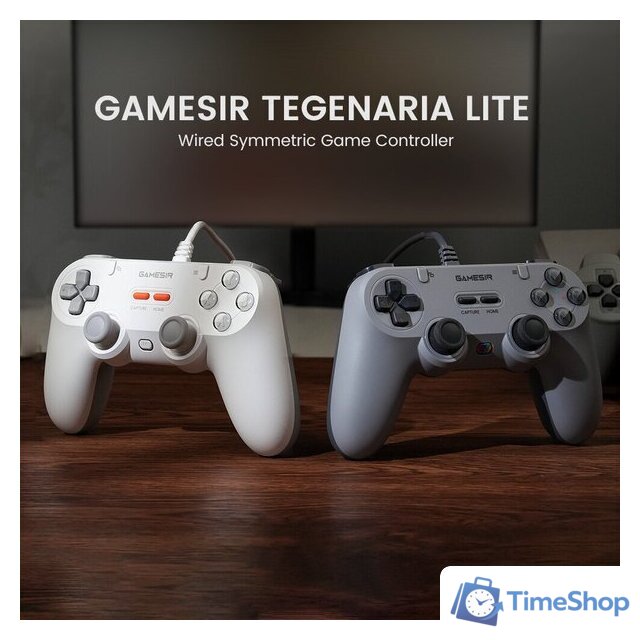 Геймпад GameSir T3 Lite (белый) - Изображение №6 — Интернет-магазин Time-Shop