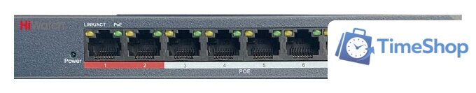 Неуправляемый коммутатор HiWatch DS-S908P(B) - Изображение №1 — Интернет-магазин Time-Shop