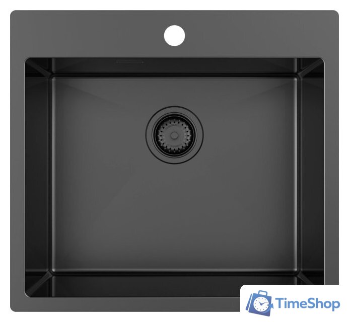 Кухонная мойка ZorG ZRN 5055 Premium PVD Gunblack - Изображение №1 — Интернет-магазин Time-Shop