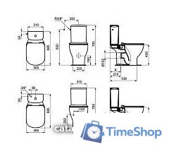 Бачок для унитаза Ideal Standard Tesi T356801 - Изображение №3 — Интернет-магазин Time-Shop