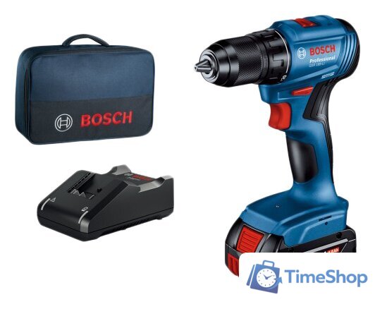 Дрель-шуруповерт Bosch GSR 185-LI Professional 06019K3005 (с 1-им АКБ, сумка) - Изображение №1 — Интернет-магазин Time-Shop