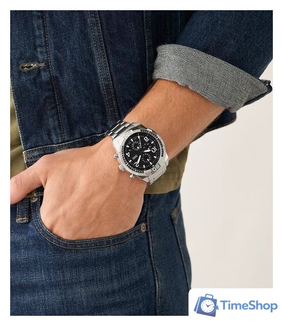 Наручные часы со сменной частью Fossil Bronson FS5968SET - Изображение №4 — Интернет-магазин Time-Shop