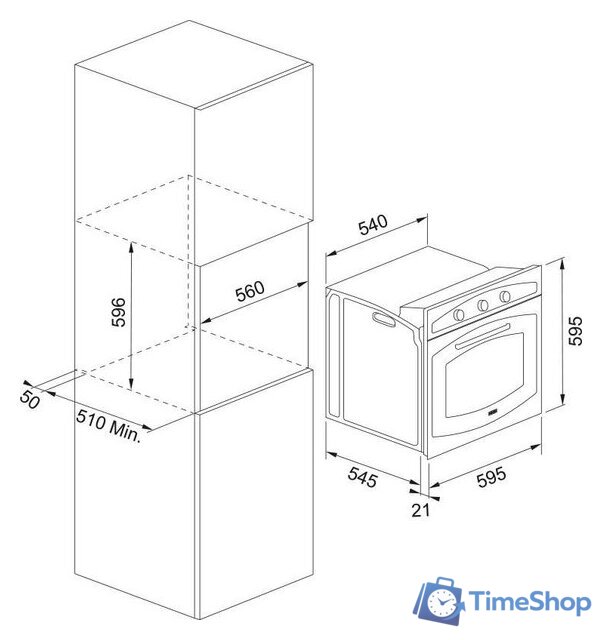 Электрический духовой шкаф Franke Country FCO86HOA - Изображение №3 — Интернет-магазин Time-Shop