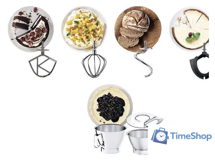 Кухонный процессор Kenwood Titanium Chef Baker KVC85.004SI - Изображение №6 — Интернет-магазин Time-Shop