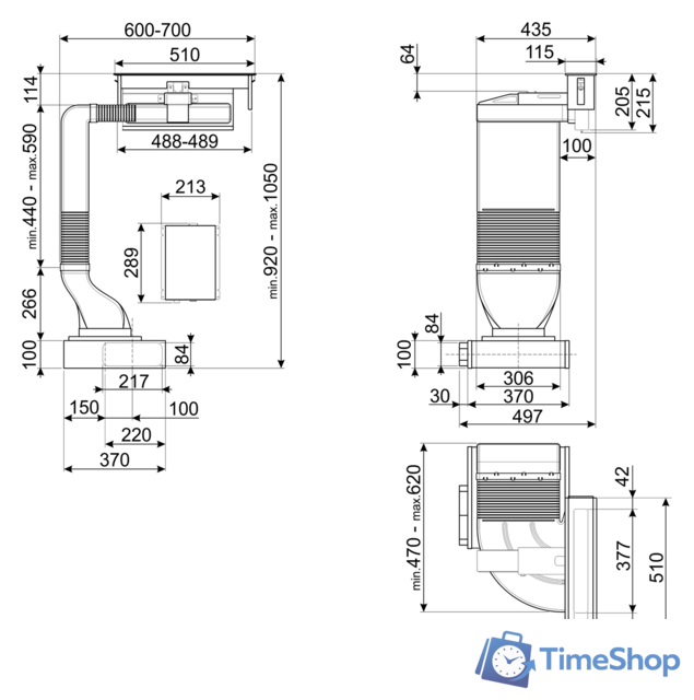 Кухонная вытяжка Smeg KDH12WLD - Изображение №14 — Интернет-магазин Time-Shop