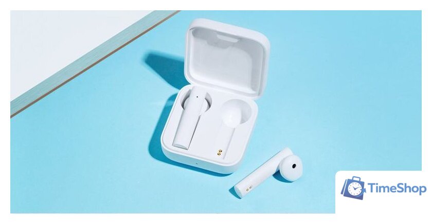 Наушники Xiaomi Mi True Wireless Earphones 2 Basic TWSEJ08WM (международная версия) - Изображение №6 — Интернет-магазин Time-Shop