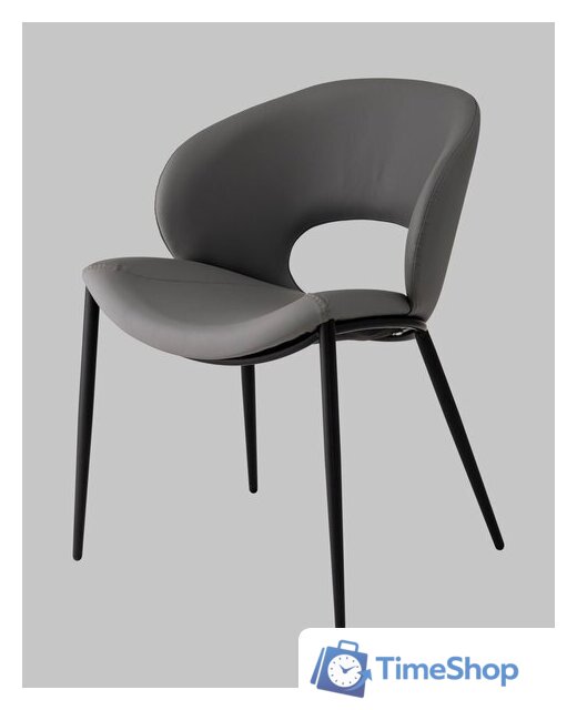 Стул Stool Group Вивьен LV-114-Na993-08-01 (экокожа серый) - Изображение №3 — Интернет-магазин Time-Shop