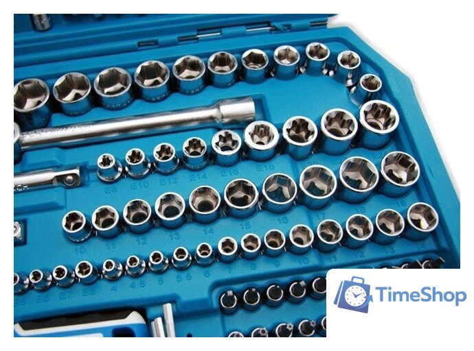 Универсальный набор инструментов Hoegert Technik HT1R444 (222 предмета) - Изображение №4 — Интернет-магазин Time-Shop