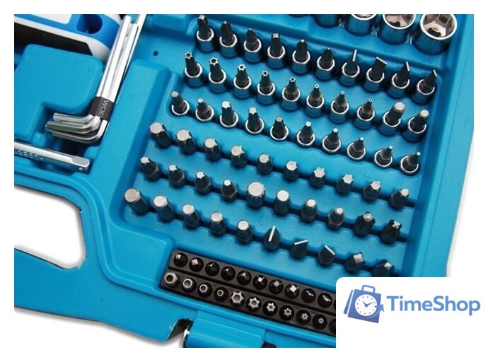 Универсальный набор инструментов Hoegert Technik HT1R444 (222 предмета) - Изображение №5 — Интернет-магазин Time-Shop