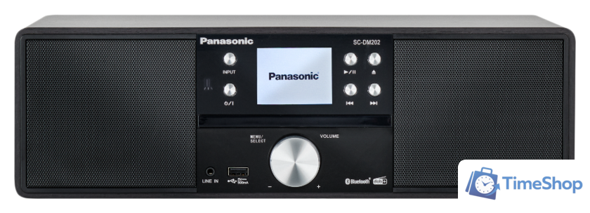 Музыкальный центр Panasonic SC-DM202EG-K - Изображение №1 — Интернет-магазин Time-Shop