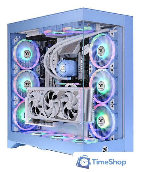 Корпус Thermaltake CTE E660 MX Hydrangea Blue CA-1Y3-00MFWN-01 - Изображение №1 — Интернет-магазин Time-Shop