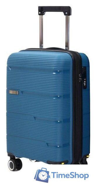 Чемодан-спиннер Pride РР-203 (S, синий) - Изображение №1 — Интернет-магазин Time-Shop