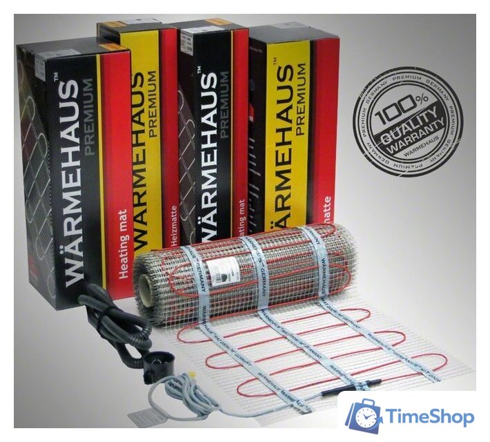 Нагревательный мат Warmehaus MAT 200W 4 кв.м 800 Вт - Изображение №1 — Интернет-магазин Time-Shop