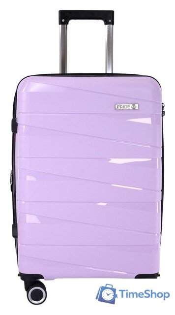 Чемодан-спиннер Pride РР-201 (L, сиреневый) - Изображение №1 — Интернет-магазин Time-Shop