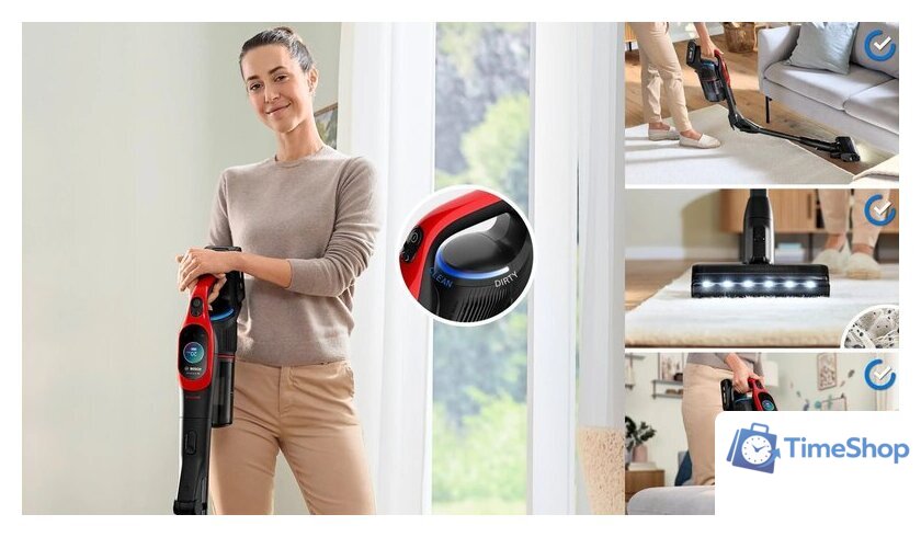 Пылесос Bosch Unlimited 10 ProAnimal BCS1041PET - Изображение №5 — Интернет-магазин Time-Shop