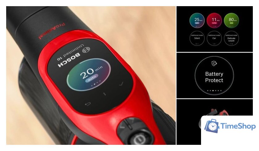 Пылесос Bosch Unlimited 10 ProAnimal BCS1041PET - Изображение №2 — Интернет-магазин Time-Shop