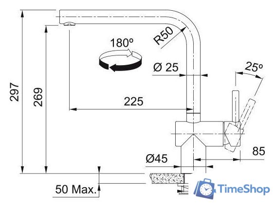 Смеситель Franke Atlas Neo Sensor 115.0625.489 - Изображение №7 — Интернет-магазин Time-Shop