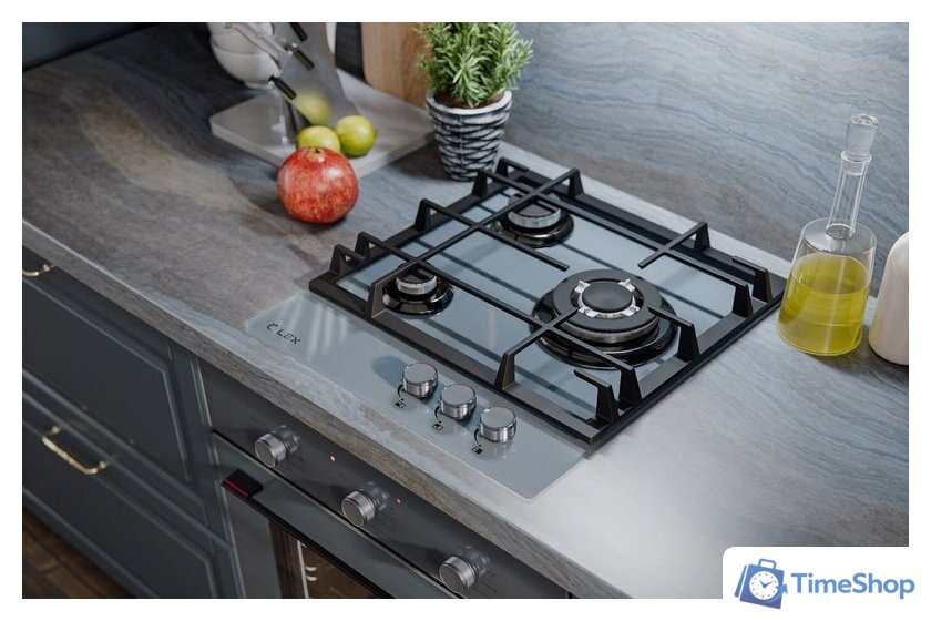 Варочная панель LEX GVG 435 GR - Изображение №4 — Интернет-магазин Time-Shop