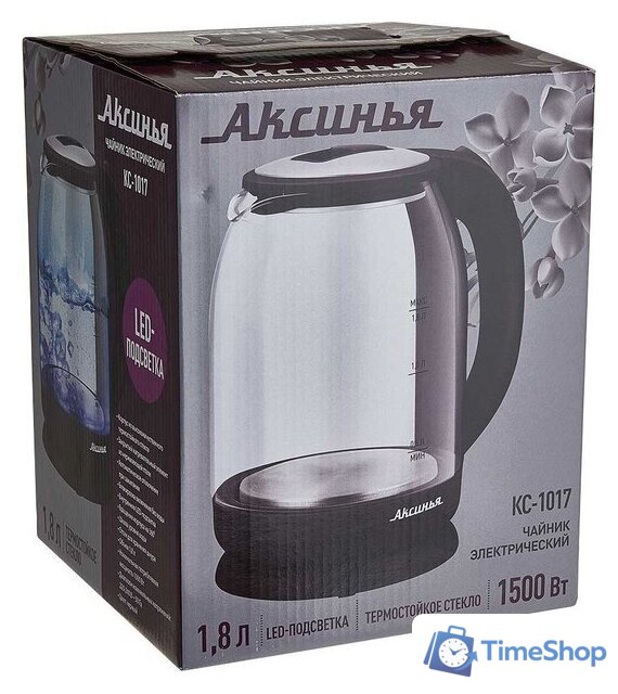 Электрический чайник Аксинья КС-1017 - Изображение №4 — Интернет-магазин Time-Shop
