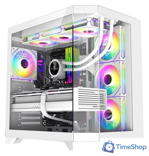Корпус GameMax Hype-A (белый) - Изображение №1 — Интернет-магазин Time-Shop