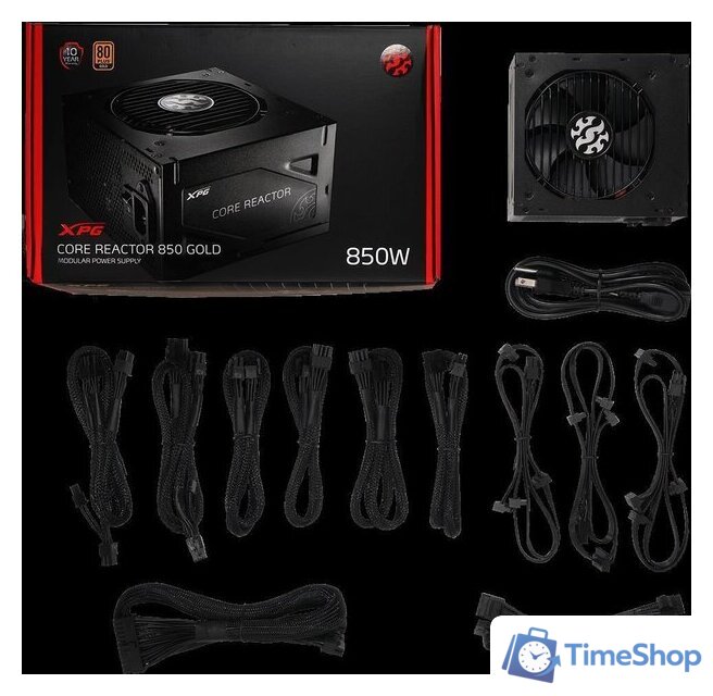 Блок питания ADATA XPG Core Reactor 650W 80+ COREREACTOR650G-BKCEU - Изображение №4 — Интернет-магазин Time-Shop