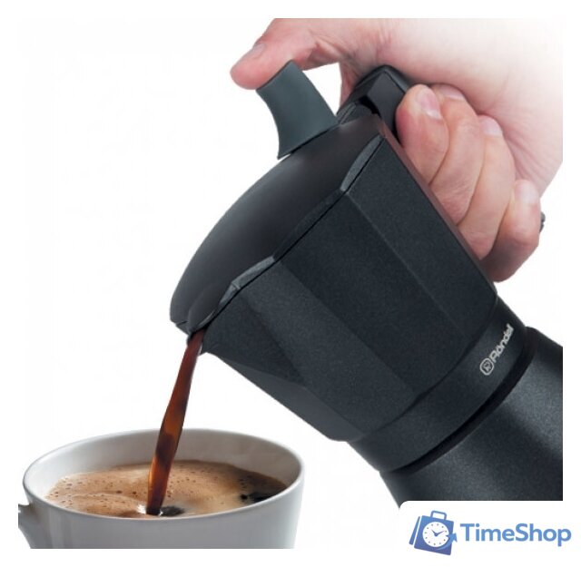 Гейзерная кофеварка Rondell Kafferro RDS-499 - Изображение №4 — Интернет-магазин Time-Shop