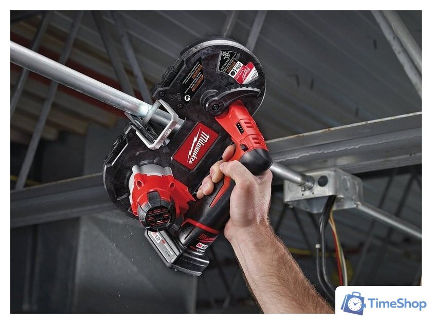 Ленточная пила Milwaukee M12 BS-0 4933431310 (без АКБ) - Изображение №10 — Интернет-магазин Time-Shop