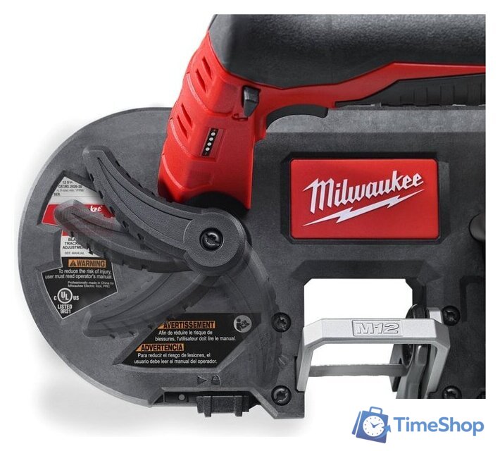 Ленточная пила Milwaukee M12 BS-0 4933431310 (без АКБ) - Изображение №13 — Интернет-магазин Time-Shop