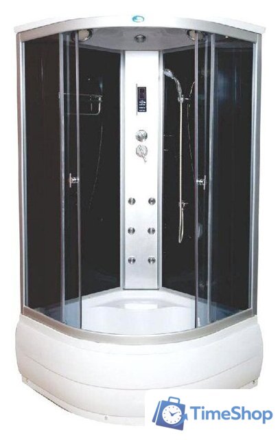 Душевая кабина Водный мир ВМ888 Е 100x100 (тонированное стекло) - Изображение №1 — Интернет-магазин Time-Shop