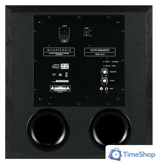 Проводной сабвуфер Wharfedale SW-12 (черный) - Изображение №2 — Интернет-магазин Time-Shop