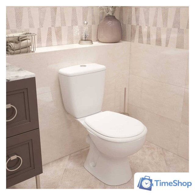 Унитаз напольный Керамин Позитано МС Инкоэр-Б1 (с мягким сидением) - Изображение №6 — Интернет-магазин Time-Shop