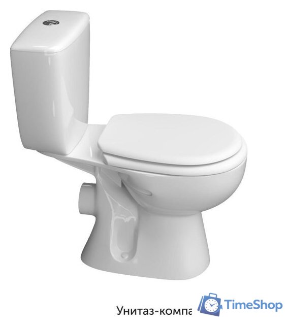 Унитаз напольный Керамин Позитано МС Инкоэр-Б1 (с мягким сидением) - Изображение №4 — Интернет-магазин Time-Shop