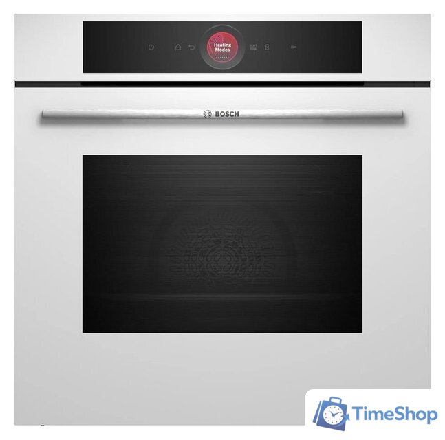 Электрический духовой шкаф Bosch Serie 8 HBG7341W1 - Изображение №1 — Интернет-магазин Time-Shop