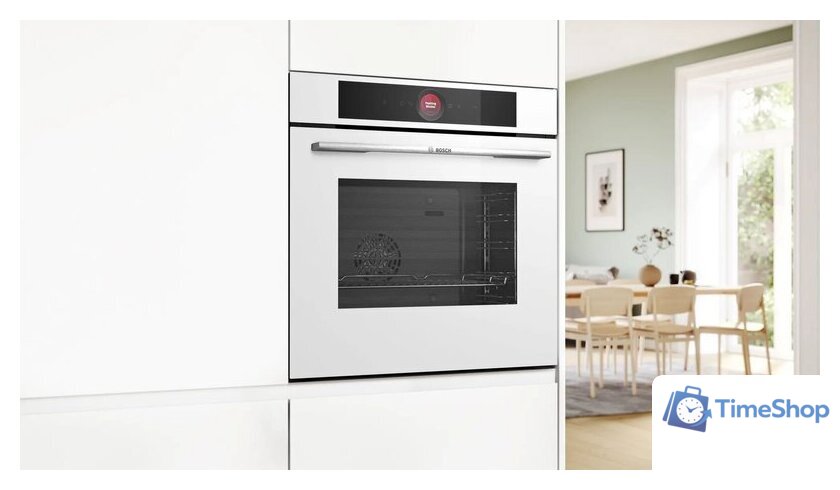 Электрический духовой шкаф Bosch Serie 8 HBG7341W1 - Изображение №5 — Интернет-магазин Time-Shop