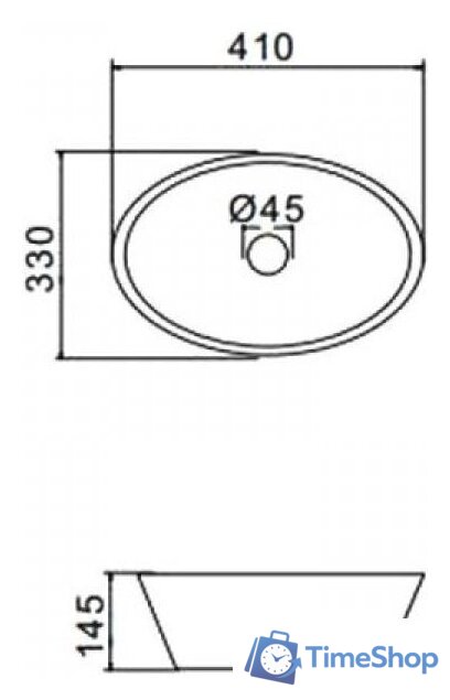 Умывальник Gappo GT304-8 - Изображение №2 — Интернет-магазин Time-Shop