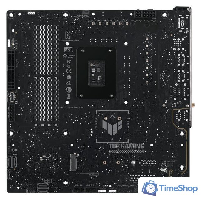 Материнская плата ASUS TUF Gaming B760M-BTF WIFI D4 - Изображение №2 — Интернет-магазин Time-Shop