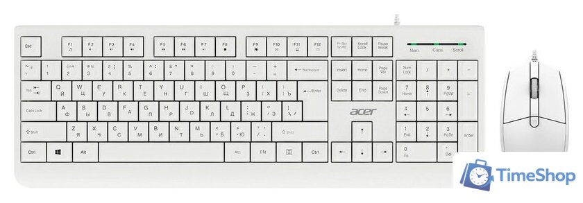 Офисный набор Acer OCC400 (белый) - Изображение №1 — Интернет-магазин Time-Shop