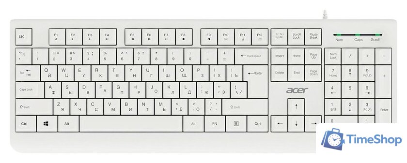Офисный набор Acer OCC400 (белый) - Изображение №2 — Интернет-магазин Time-Shop
