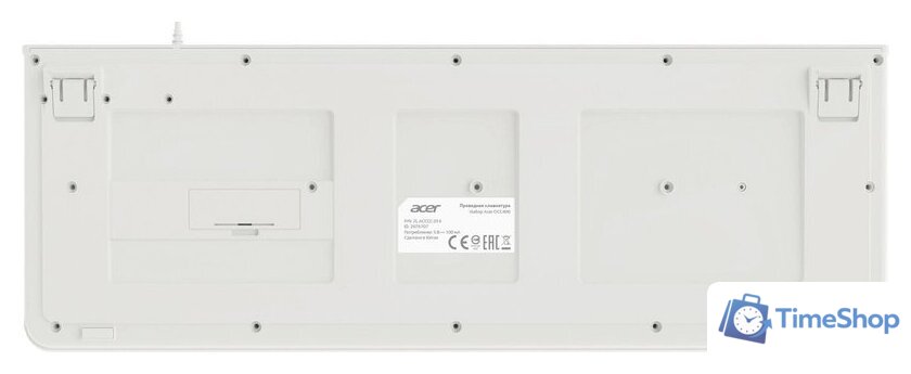 Офисный набор Acer OCC400 (белый) - Изображение №3 — Интернет-магазин Time-Shop