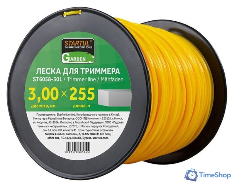 Леска для триммера Startul ST6058-301 - Изображение №1 — Интернет-магазин Time-Shop
