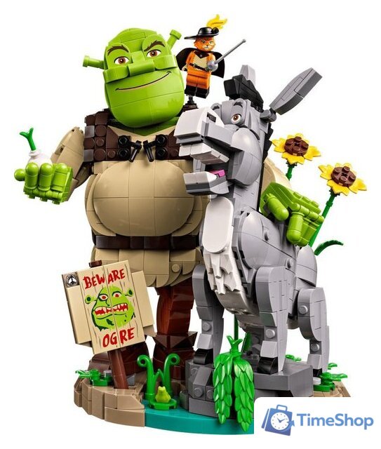 Конструктор LEGO Shrek 72423 Фигурки Шрек, Осел и Кот в сапогах - Изображение №2 — Интернет-магазин Time-Shop