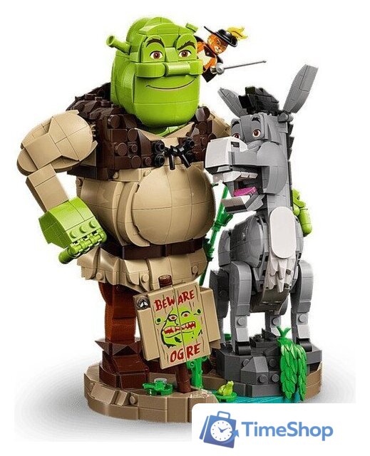 Конструктор LEGO Shrek 72423 Фигурки Шрек, Осел и Кот в сапогах - Изображение №3 — Интернет-магазин Time-Shop