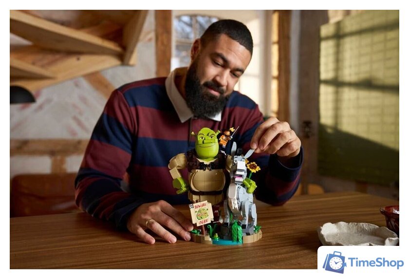 Конструктор LEGO Shrek 72423 Фигурки Шрек, Осел и Кот в сапогах - Изображение №6 — Интернет-магазин Time-Shop